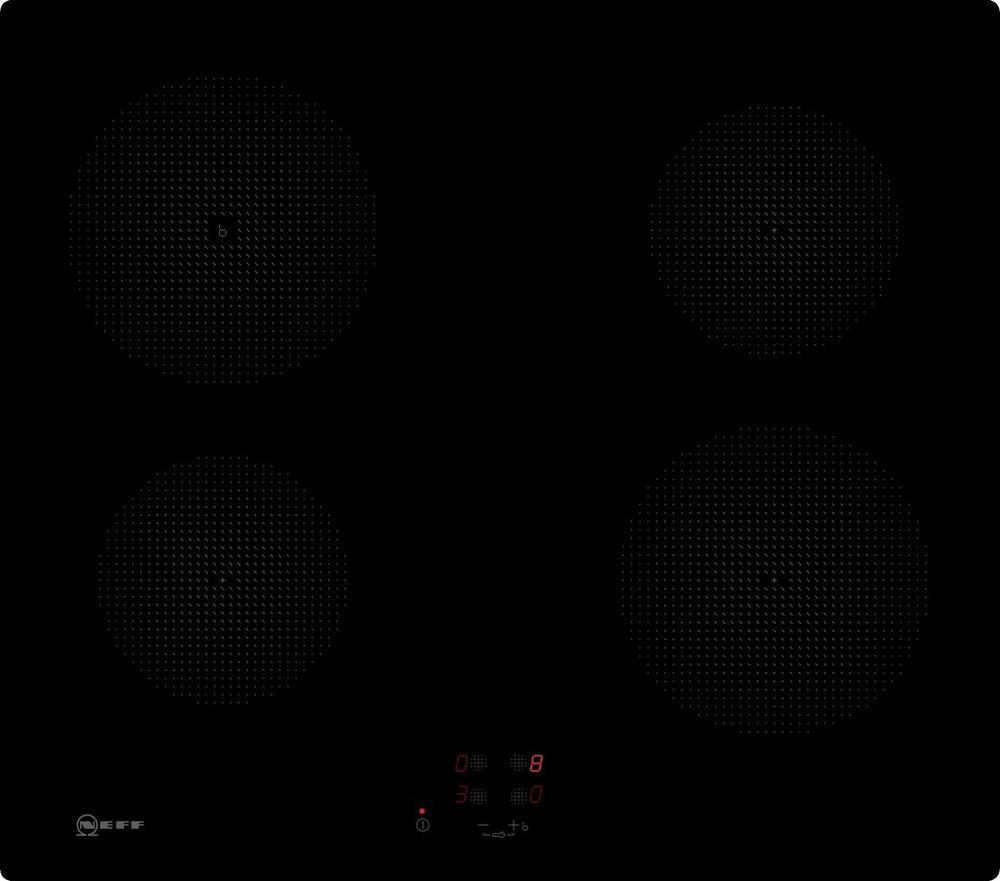Neff T36CA50X1U 60cm Induction Hob in Black