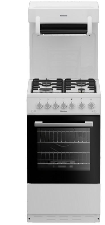 Blomberg GGS9151W 50cm Eye Level Grill Gas Cooker