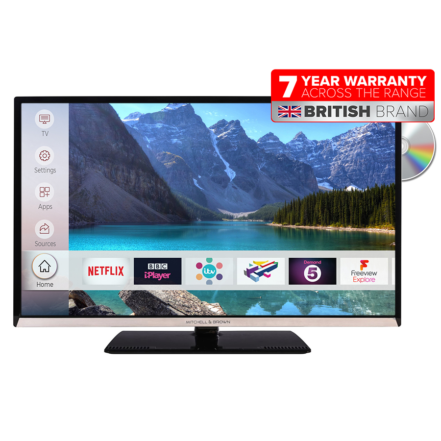 Mitchell & Brown JB32DVD1811SMS 32" Smart TV/DVD