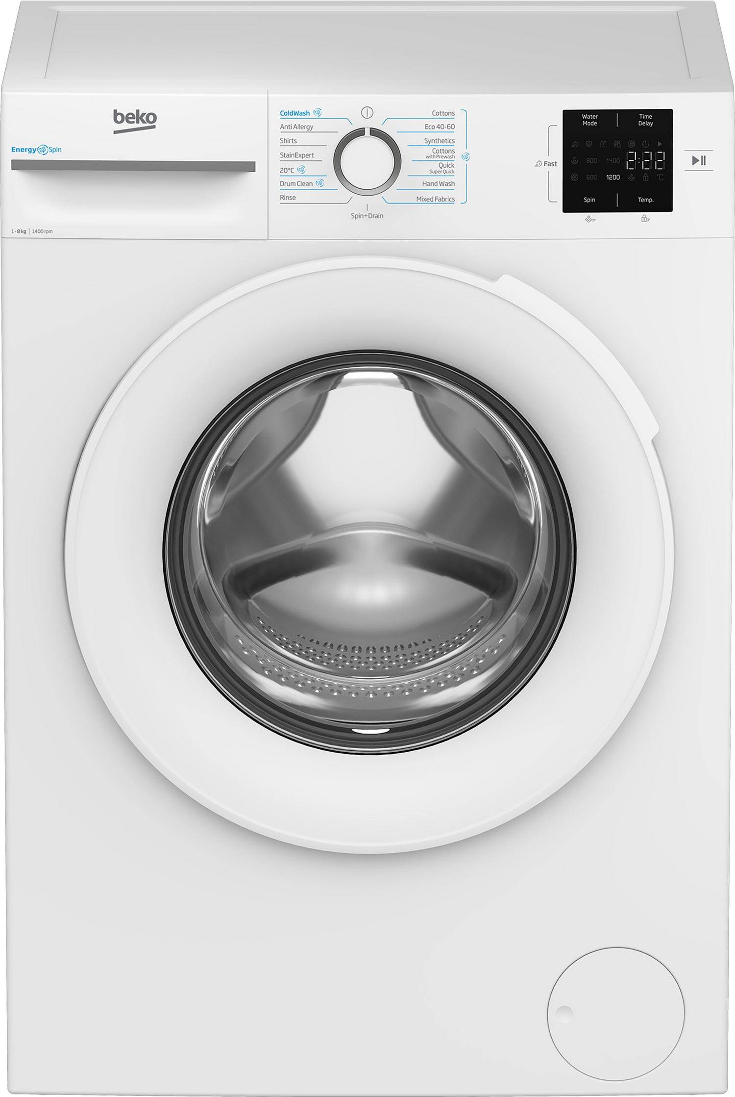 Beko BMN3WT3841W 8kg 1400 rpm Washing Machine