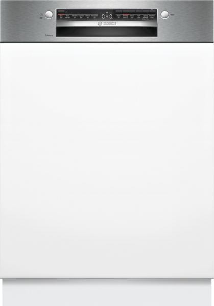 Bosch SMI2HTS06G Semi-Integrated Dishwasher in Brushed Steel