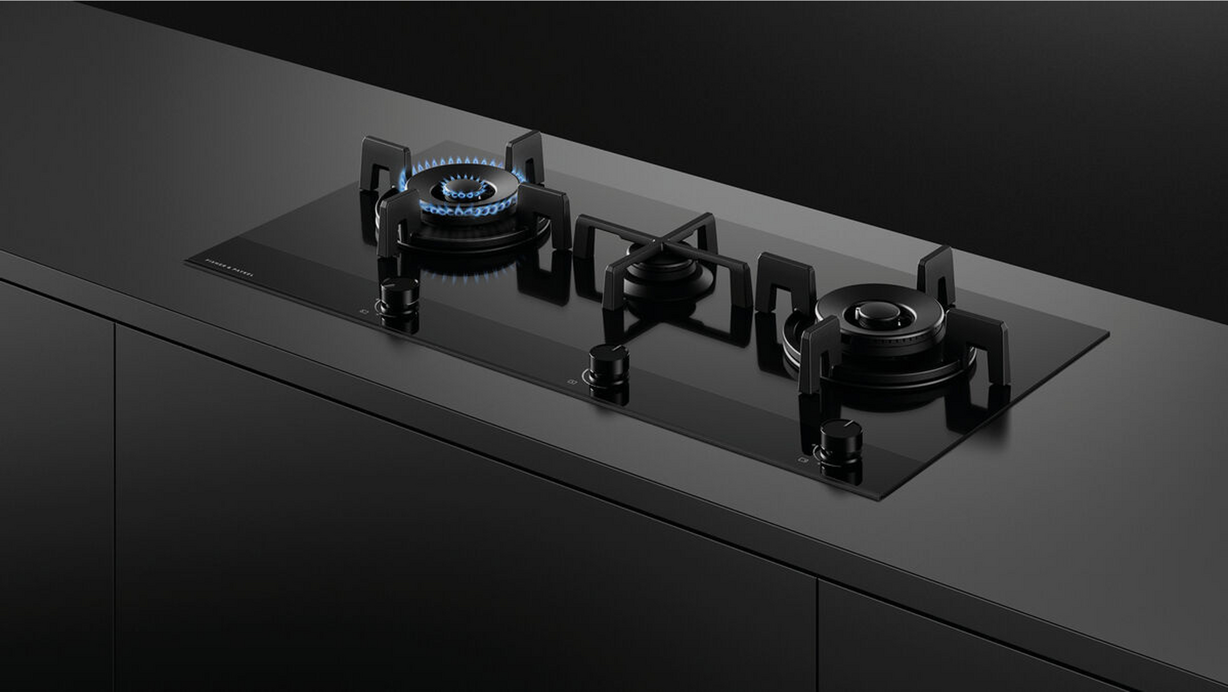 Fisher & Paykel CG903DLPGB4 3 Burner Gas Hob