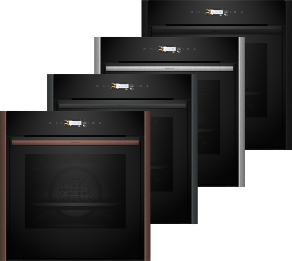 Neff B59CR7KY0B Single Built in oven in Flex Design