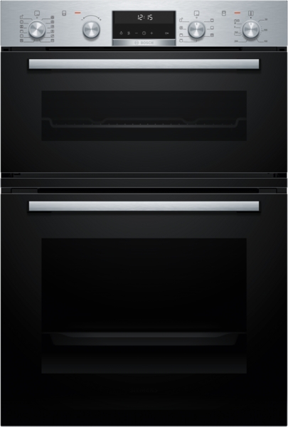 Bosch MBA578BS7B Built-in brushed steel double oven