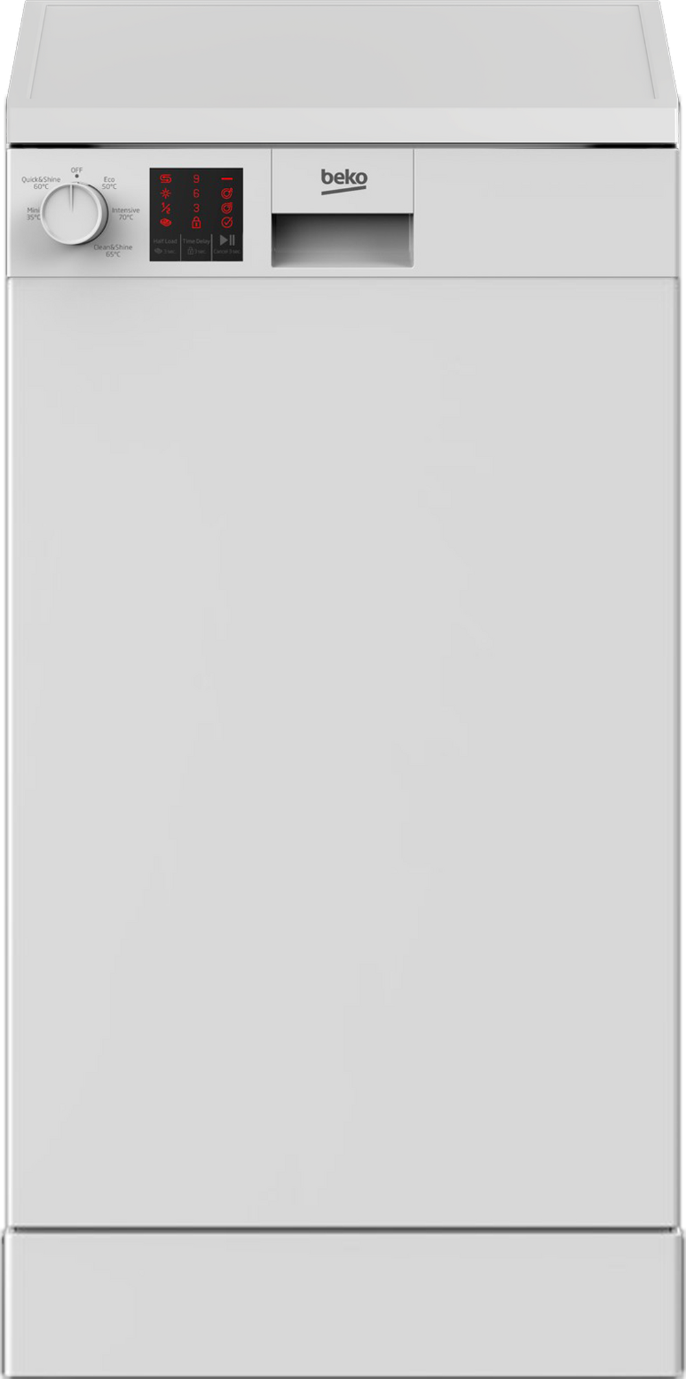 Beko DVS05C20W Slimline Dishwasher