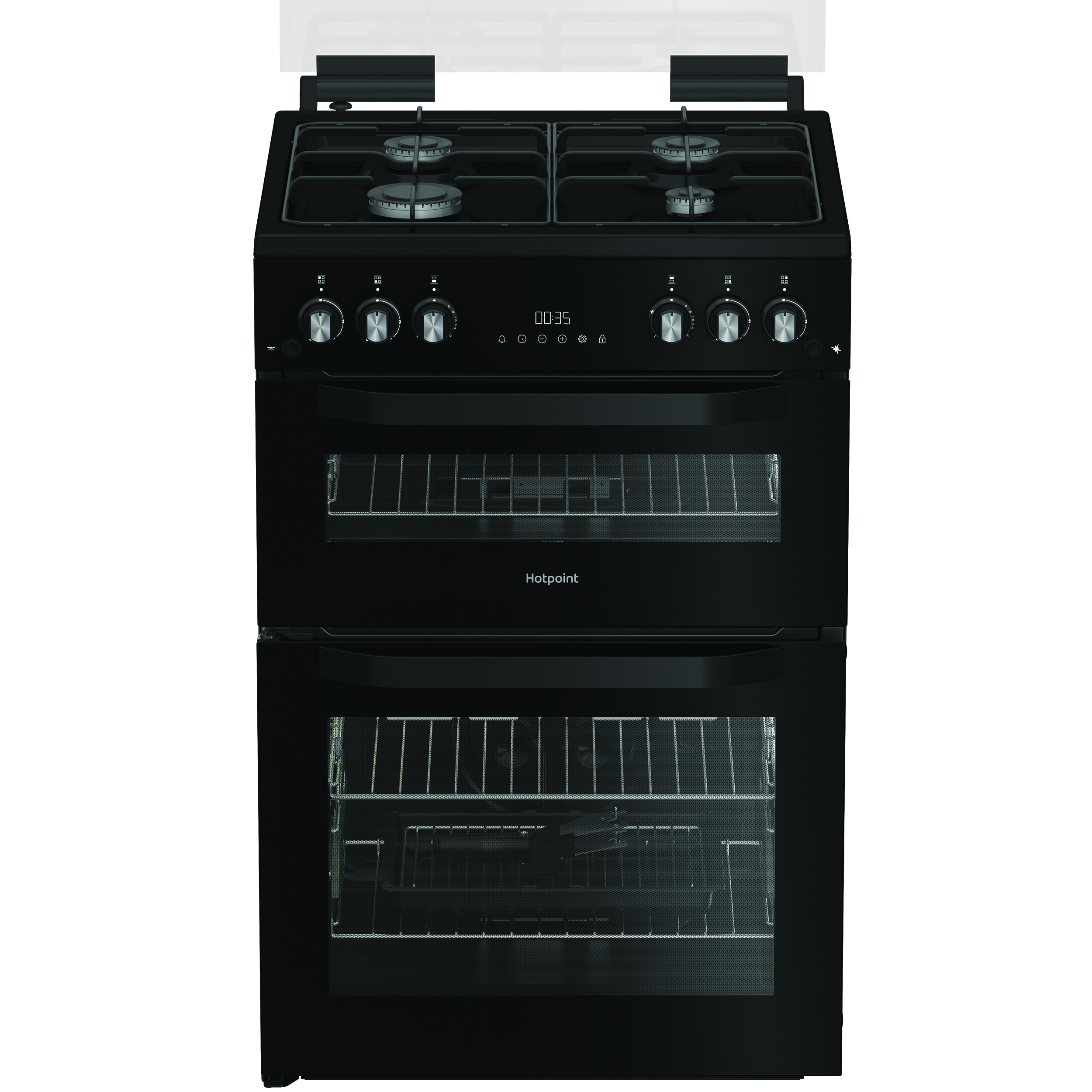 Hotpoint HDG6GDCB1  60cm Double Cooker