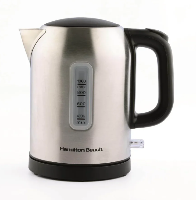 Hamilton Beach HB02403B1 S/Steel 1 Litre Kettle