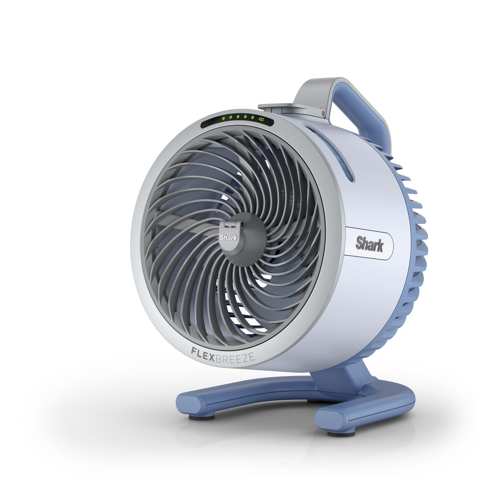 Shark FA050UK FlexBreeze HydroGo Misting Cooling Fan in Glacier Blue