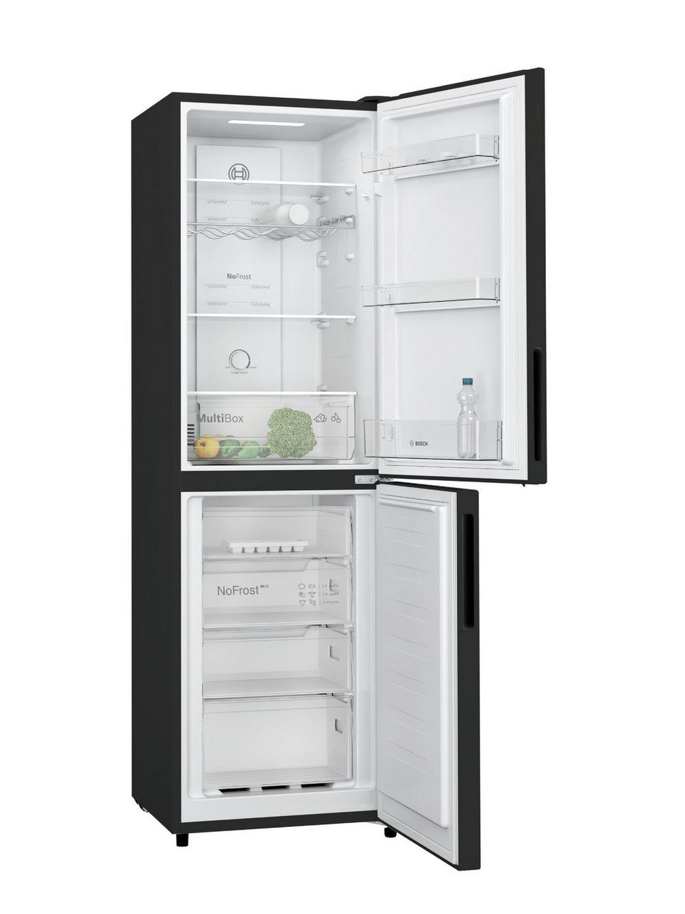 Bosch KGN27NBEAG 55cm Fridge Freezer in Black