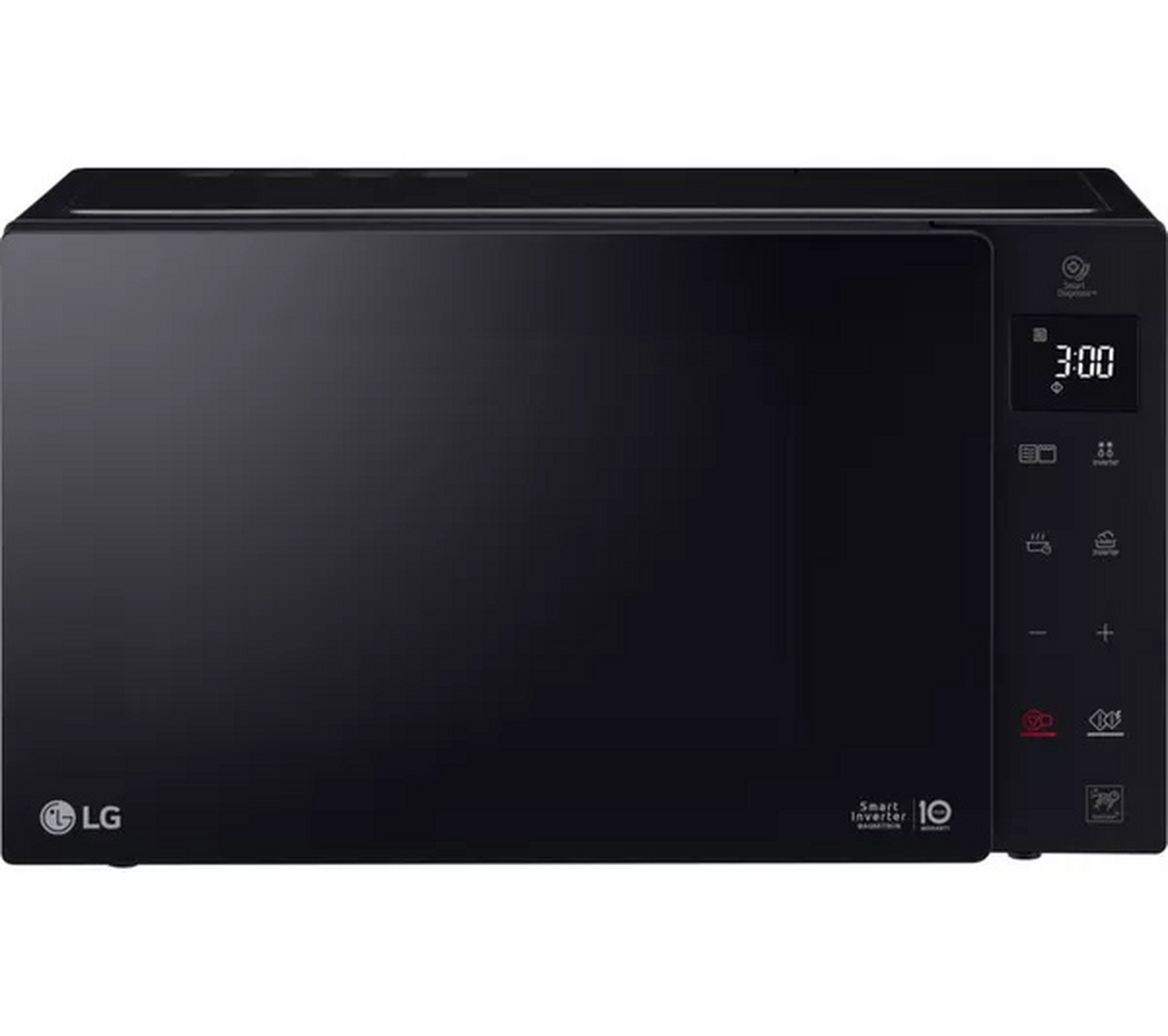 Lg MH6535GIS Black Microwave Grill