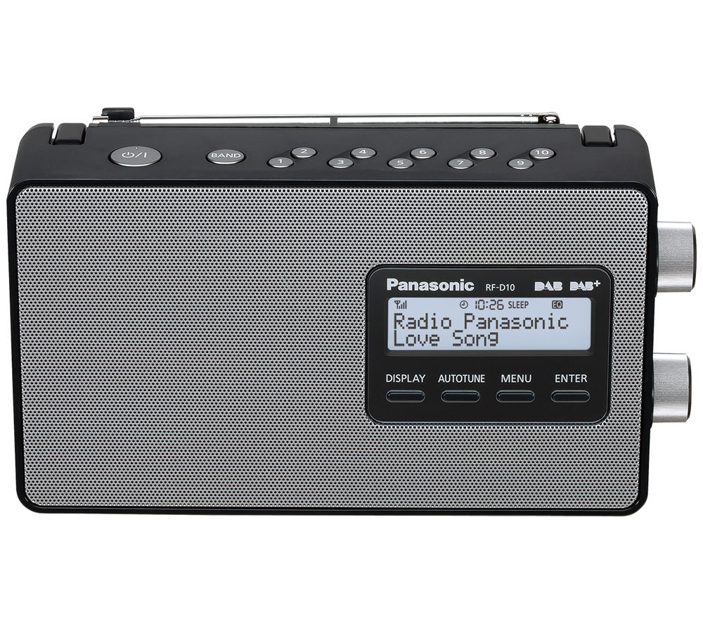 Panasonic RF-D10EBK DAB Radio