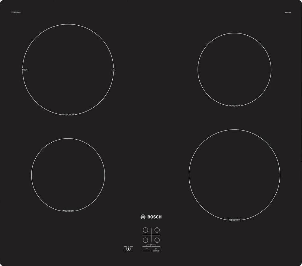 Bosch PUG61RAA5B Induction Hob in Black