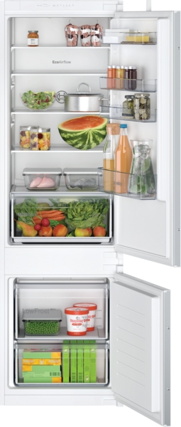 Bosch KIV87NSE0G 70/30 Integrated Low Frost Fridge Freezer