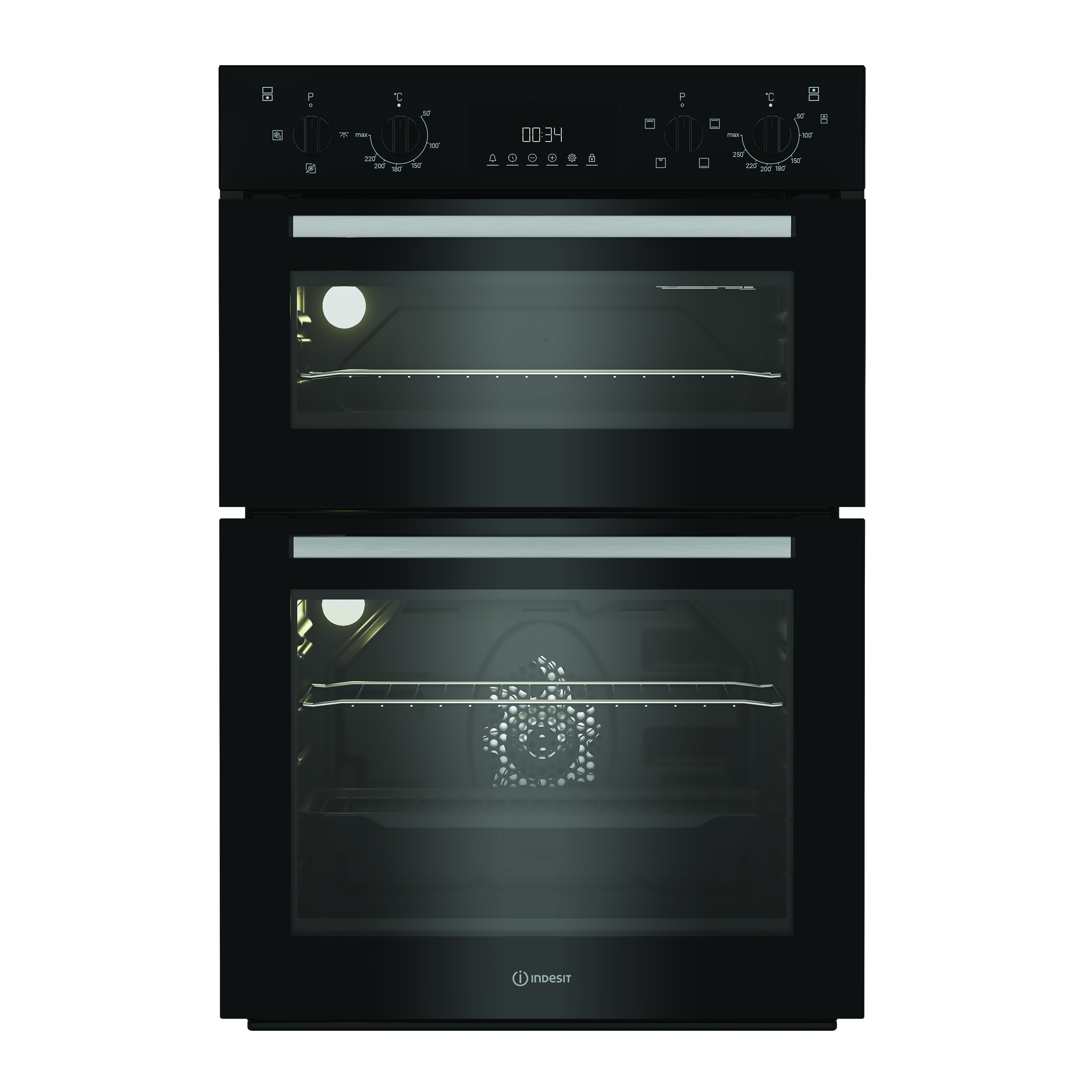 Indesit DII10DB Built in Double Oven