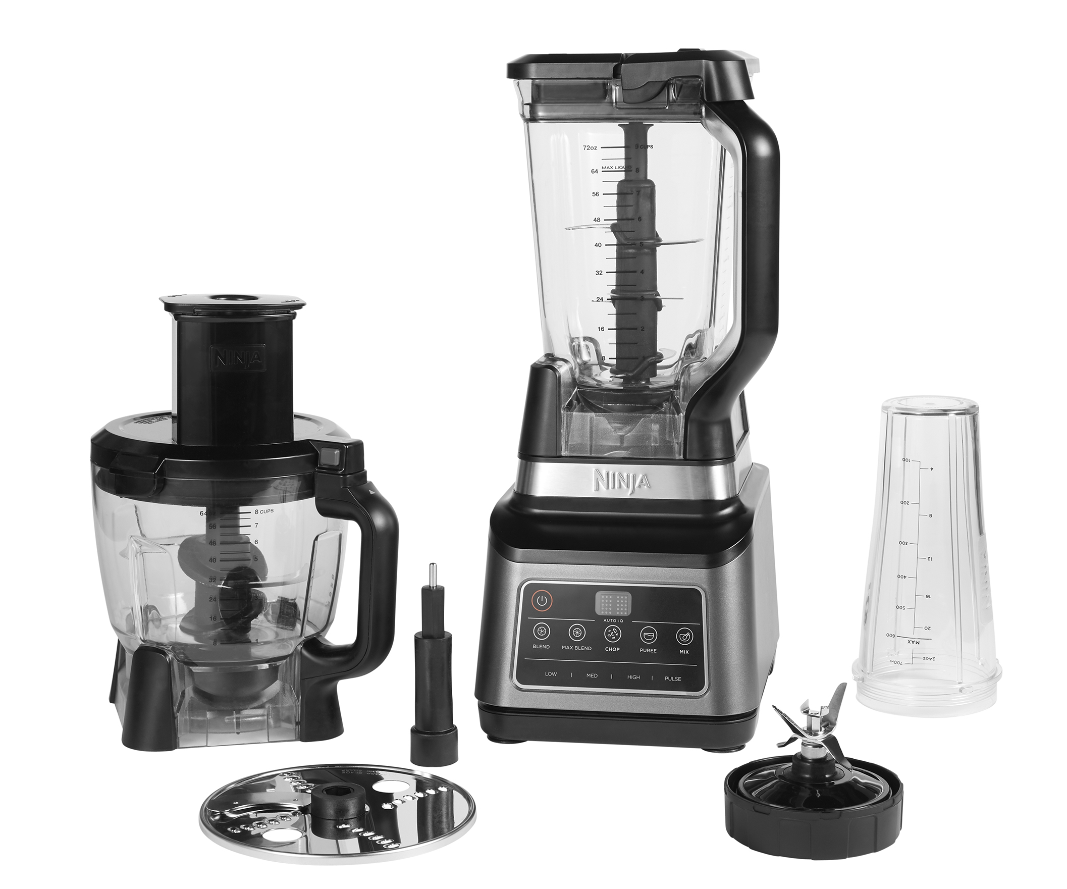 Ninja 3-in-1 Food Processor with Auto-iQ BN800UK