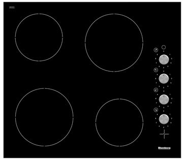Blomberg MKN24001 60cm Vitroceramic hob