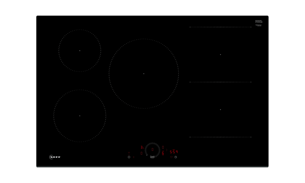 Neff T58FHW1L0 80cm electric induction hob