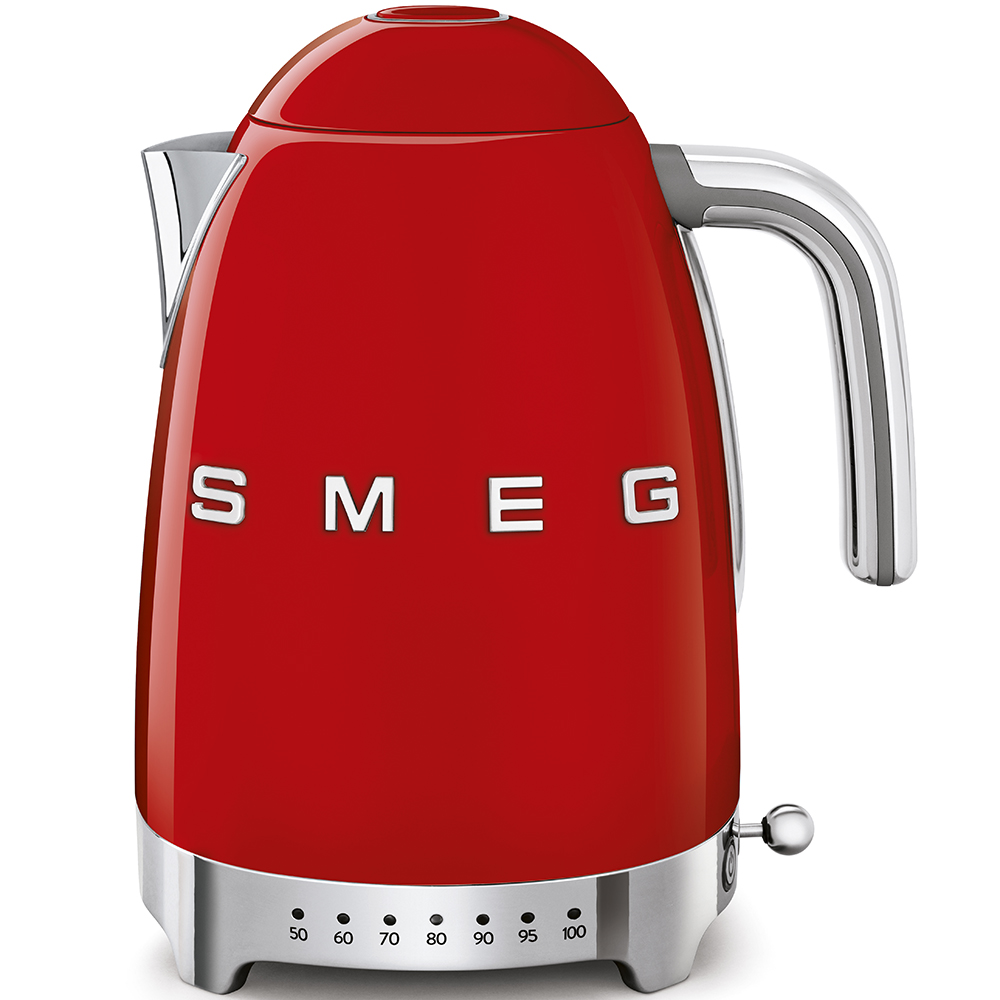 Smeg KLF04RDUK Retro style kettle in Red