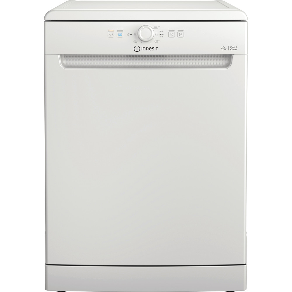 Indesit D2FHK26UK White Fullsize dishwasher
