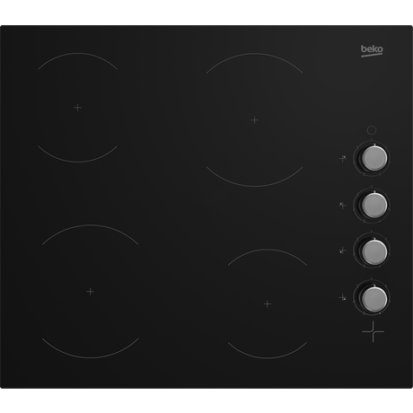 Beko CIHYV21B Black frameless ceramic hob