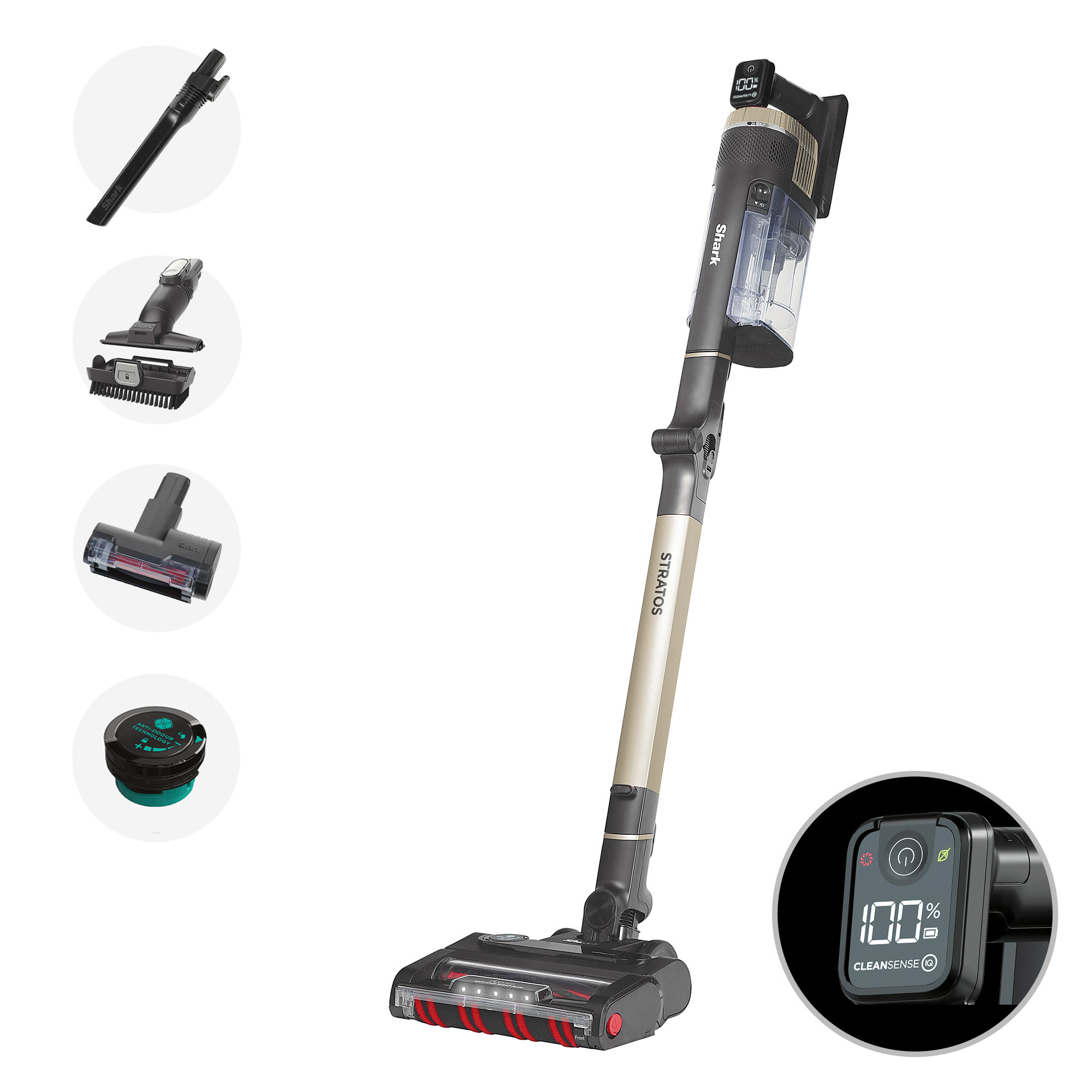 Shark IZ400UKT Stratos Cordless stick Vacuum