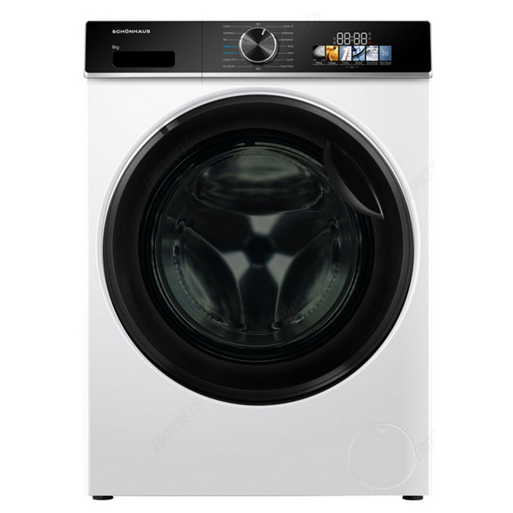 Schönhaus TDSHF018A3W 8kg Heat Pump Dryer in White